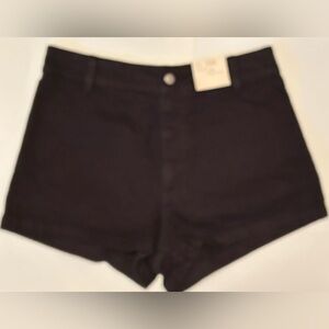 NEW!! Universal Thread Women's High-Rise Sailor Jean Shorts-Black, Size: 8 (NWT)